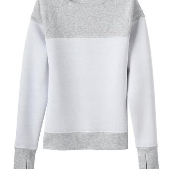 Athleta Fuse Sweatshirt in Heather Grey - Picture 1 of 6